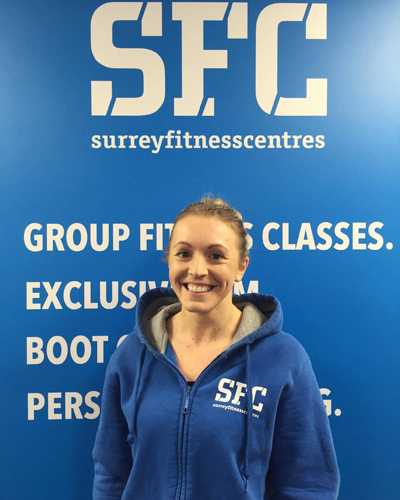 Rosie Hammond joins our team at Surrey Fitness Centres!