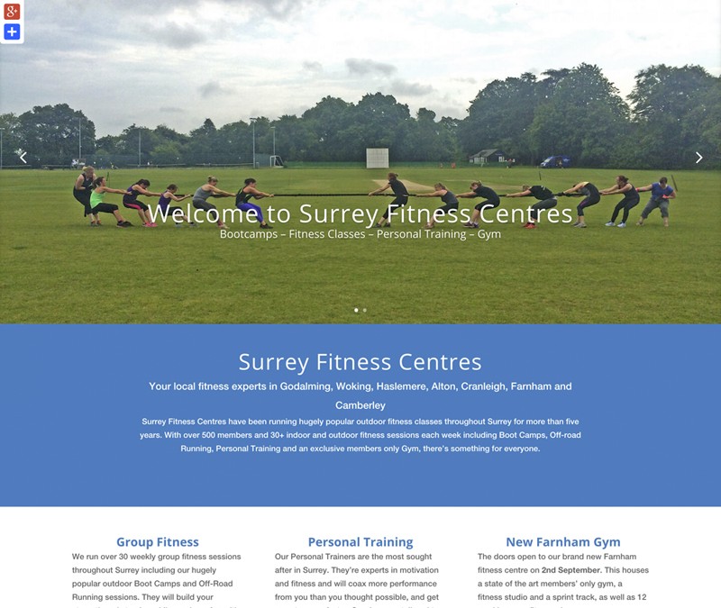 Surrey Fitness Centres goes ‘live’!