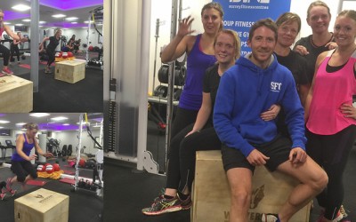 VIDEOS: Pre-launch group Personal Training session in Farnham (Weydon School) with Nick and Andrew!