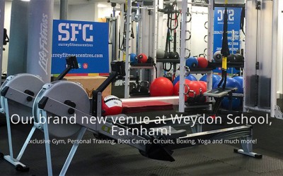 Surrey Fitness Centres Launching in Farnham, Weydon School.