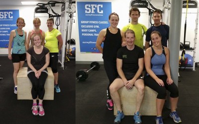 Group Personal Training sessions at Weydon School, Farnham with Andrew Whittle!