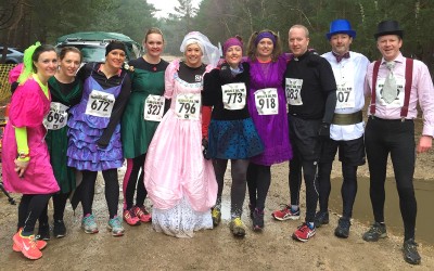 Brutal 10km, Bagshot in photos – Rosie’s ‘Boot Camp Hen-do’!