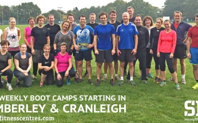 New Boot Camp fitness classes in Camberley and Cranleigh!