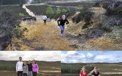Sunday group Personal Training at Hankley Common with Andrew!