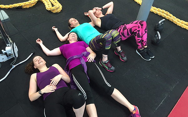 Carnage!!!! – The end of a Sunday morning group Personal Training with Mark!