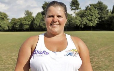 Surrey Fitness Centre’s member Lindsey channel swim challenge!