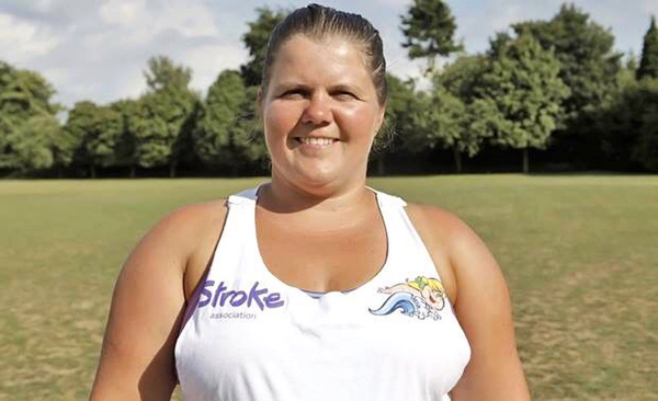 Surrey Fitness Centre’s member Lindsey channel swim challenge!