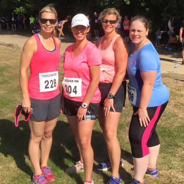 Godalming & Cranleigh members complete the Cranleigh 10km run!