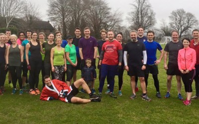 Our last Godalming fitness Boot Camp before Christmas!