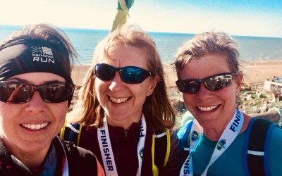Godalming Boot Camp members complete the Brighton Half Marathon!