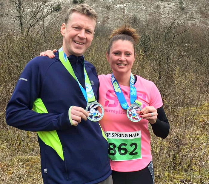 Haslemere fitness Boot Camp members complete QE Spring Half Marathon!
