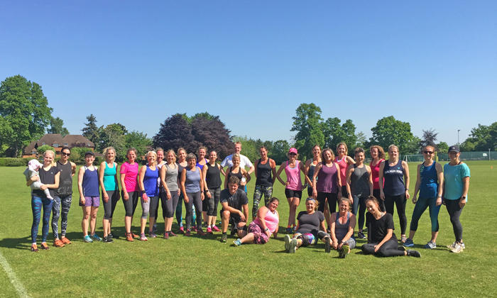 Morning Godalming Boot Camps continue to grow!