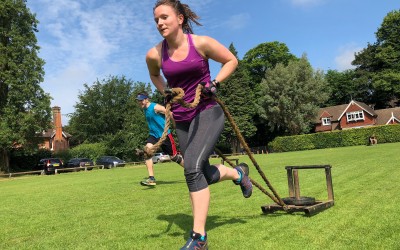 Photos: Godalming Boot Camp special – SLED SPRINTS!!!