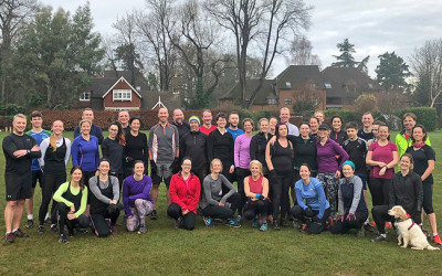 39 members out this morning for our Christmas Eve Godalming class!