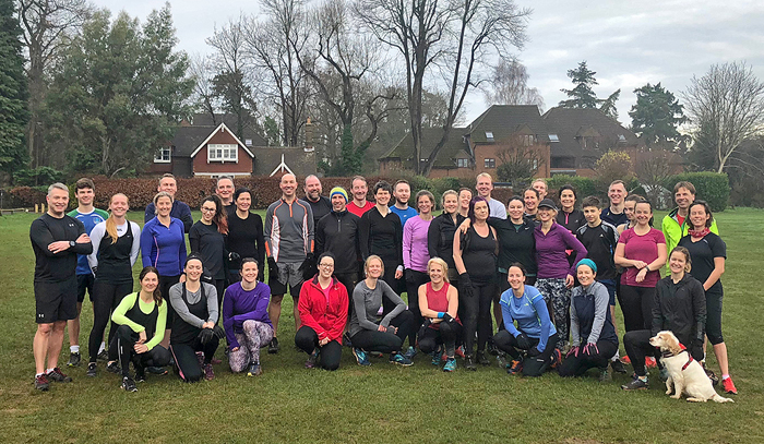 39 members out this morning for our Christmas Eve Godalming class!