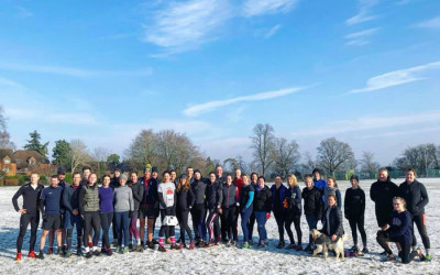 Snowy Godalming Boot Camp!