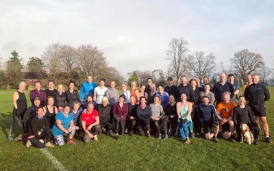 Godalming Christmas Eve tug-o-war competition!